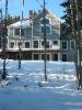 House from Dock in Winter